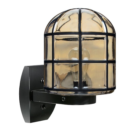Besa Lighting Costaluz, 3417 Series Sconce, Black 1x75W Incandescent 341756-WALL